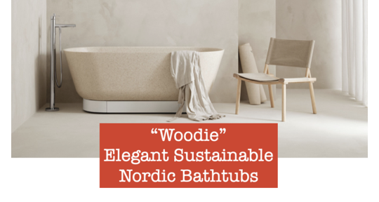 Waterproof Wood-based WCs, Sinks, & Bathtubs!